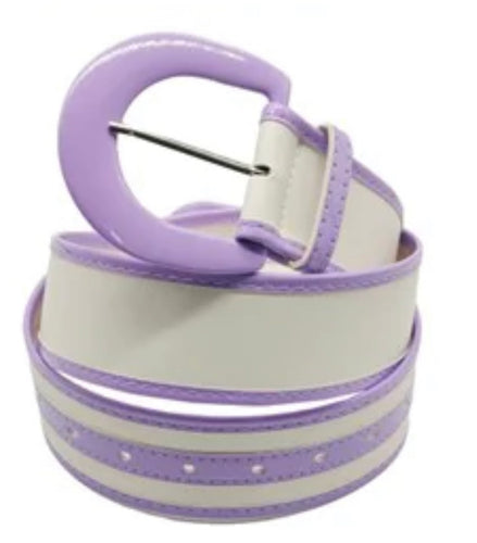THE LUXE NK GLAM GIRL ACCESSORY & BELT COLLECTION - PU LEATHER COLOR COATING BELT - MA0295