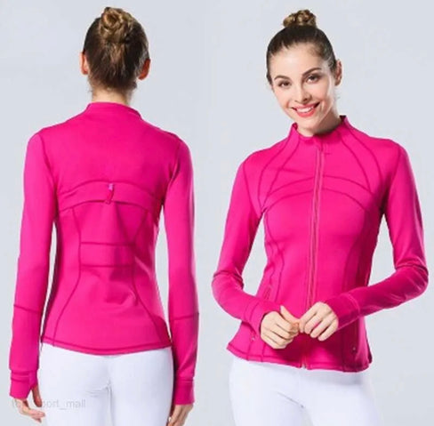 THE LUXE NK GLAM GIRL ACTIVE WEAR COLLECTION - NK FITTED ZIP UP ACTIVE WEAR JACKET - TP-3447