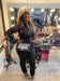 THE LUXE CLASSIC BLACK CHANEL 2pc PANT SET-NK79