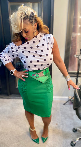 THE LUXE CLASSIC OFF THE SHOULDER TOP-NK83