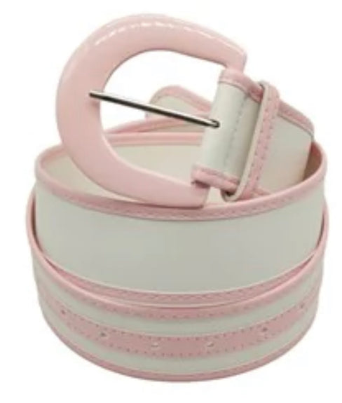 THE LUXE NK GLAM GIRL ACCESSORY & BELT COLLECTION - PU LEATHER COLOR COATING BELT - MA0295