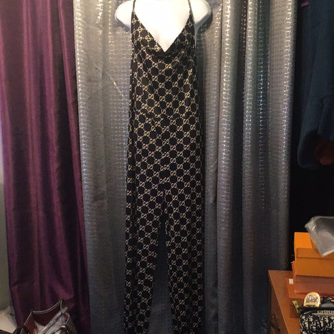 THE LUXE NK GLAM HIGH FASHION JUMPSUIT - NKA4012