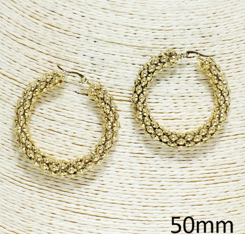 THE LUXE NK GLAM GIRL LUXURY JEWELRY COLLECTION - HEARTS ON FIRE HEART HOOP EARRINGS - VER5278