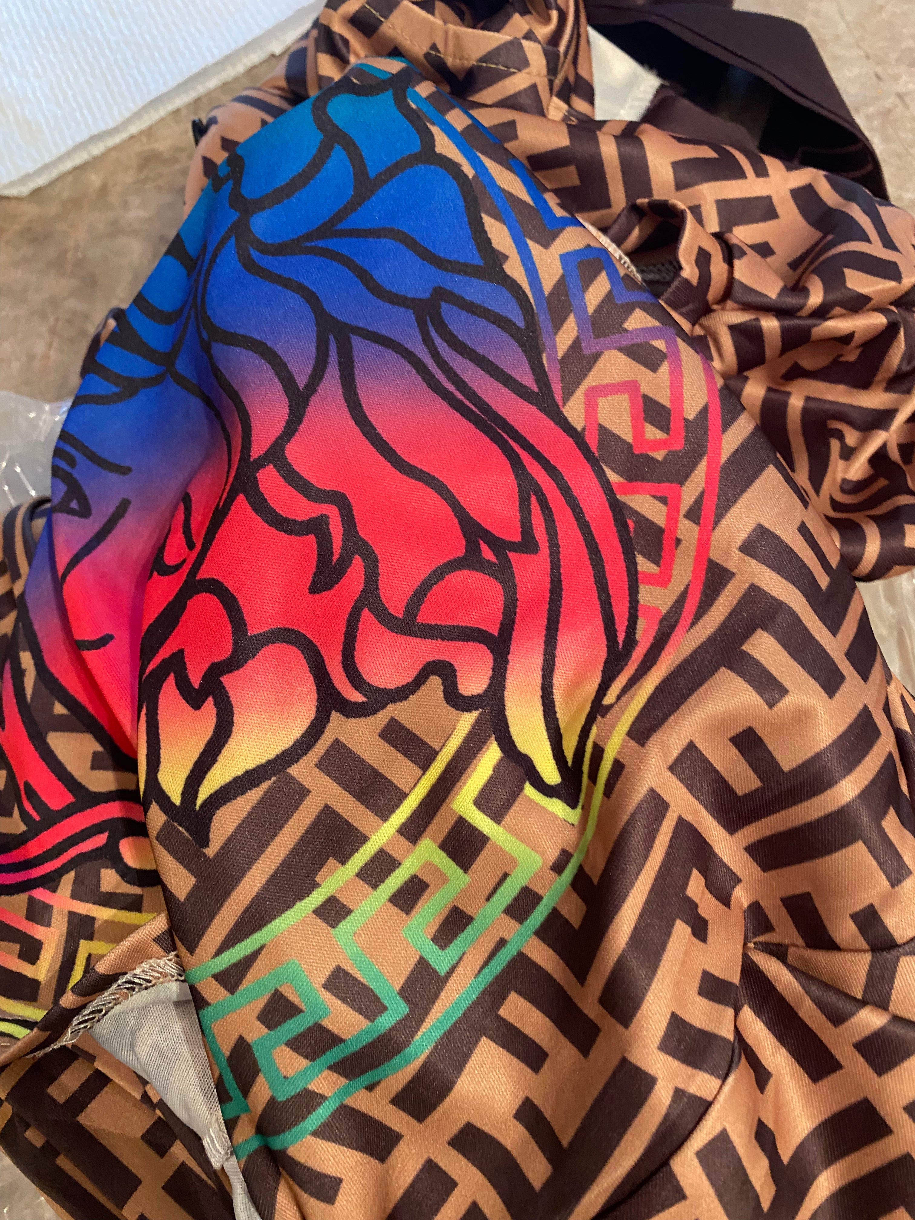 The Luxe NK glam ff 2 pc set - NKAFF101