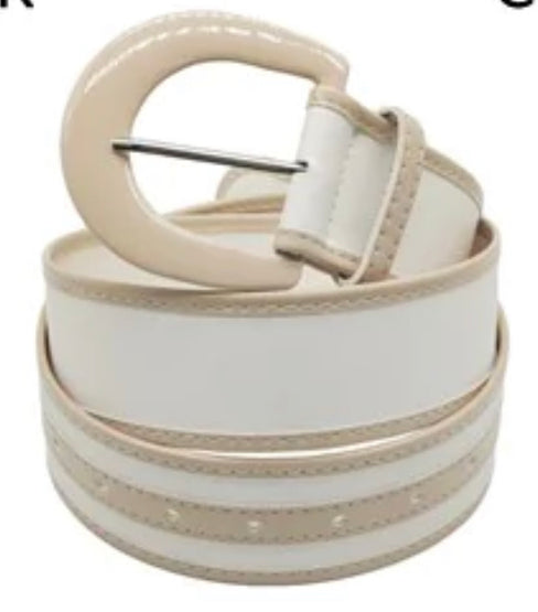 THE LUXE NK GLAM GIRL ACCESSORY & BELT COLLECTION - PU LEATHER COLOR COATING BELT - MA0295