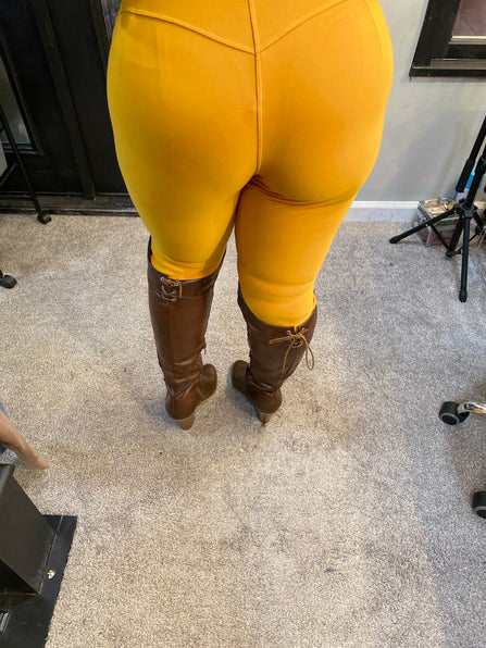 THE LUXE NK GLAM SCUBA JEGGINGS- NK7