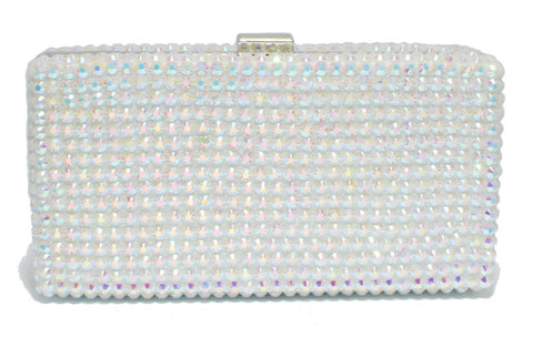 THE LUXE NK GLAM GIRL BELTS & ACCESSORY COLLECTION - GLAMOUR GIRL RHINESTONE EVENING CLUTCH -MMA12167