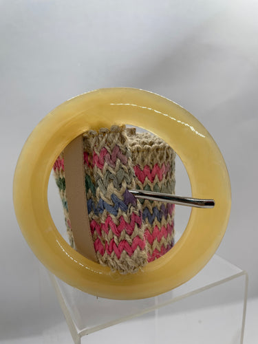 THE LUXE CLASSIC NK HIGH FASHION MULTICOLOR STRAW BELT-NKB1113