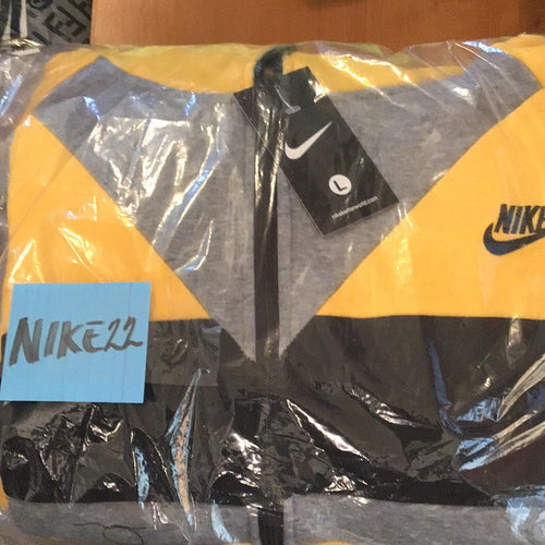 THE LUXE NK GLAM YELLOW/BLACK/GRAY TRACKSUIT- NIKE22