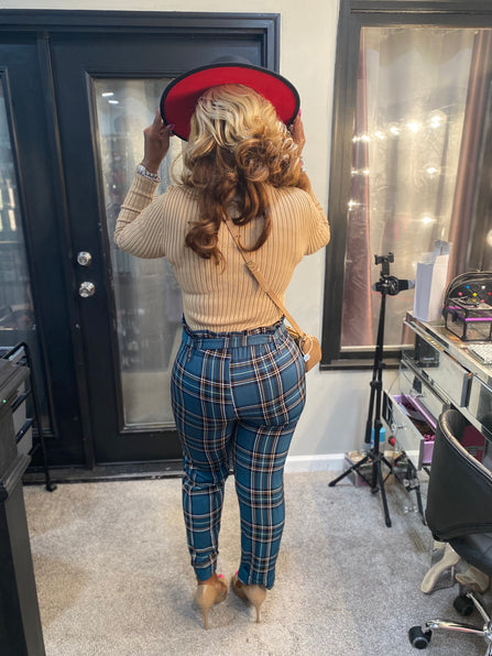 THE LUXE CLASSIC NK  PLAID SET- NK178