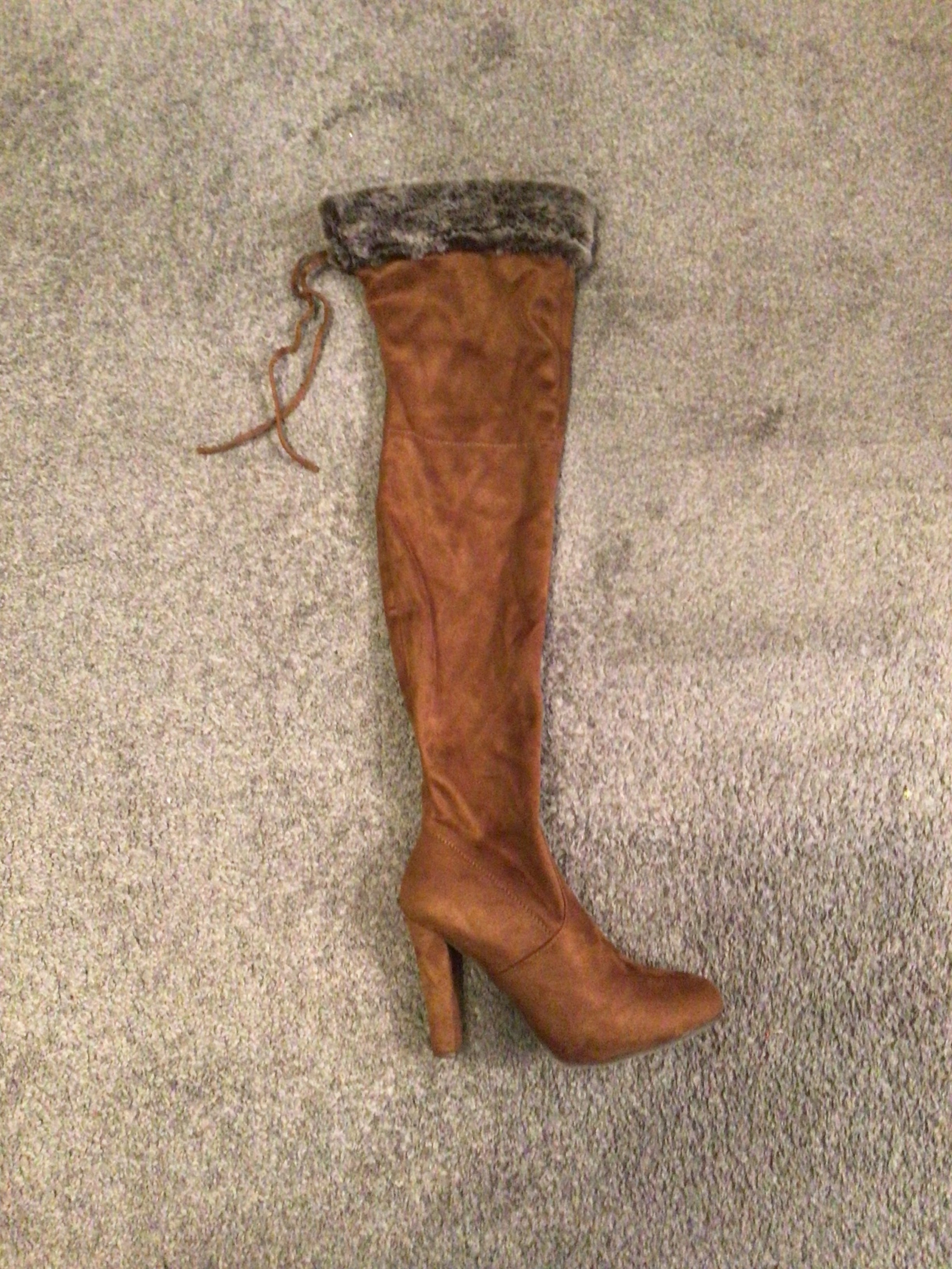 THE LUXE CLASSIC NK KNEE HIGH FUR BOOTS - NKF186