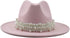 THE LUXE CLASSIC PEARL FEDORA HAT- NK78