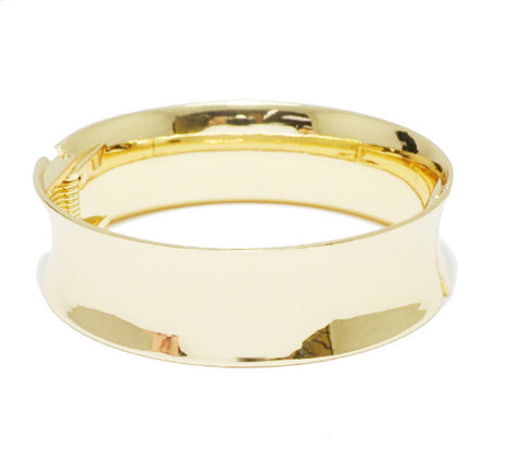 THE LUXE NK GLAM GIRL LUXURY JEWELRY COLLECTION - SIMPLE BUT ELEGANT METAL CUFF /BANGLE /BRACELETS - BG5336
