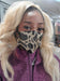 THE LUXE CLASSIC NK GLAM BLACK LEOPARD MASK- M20
