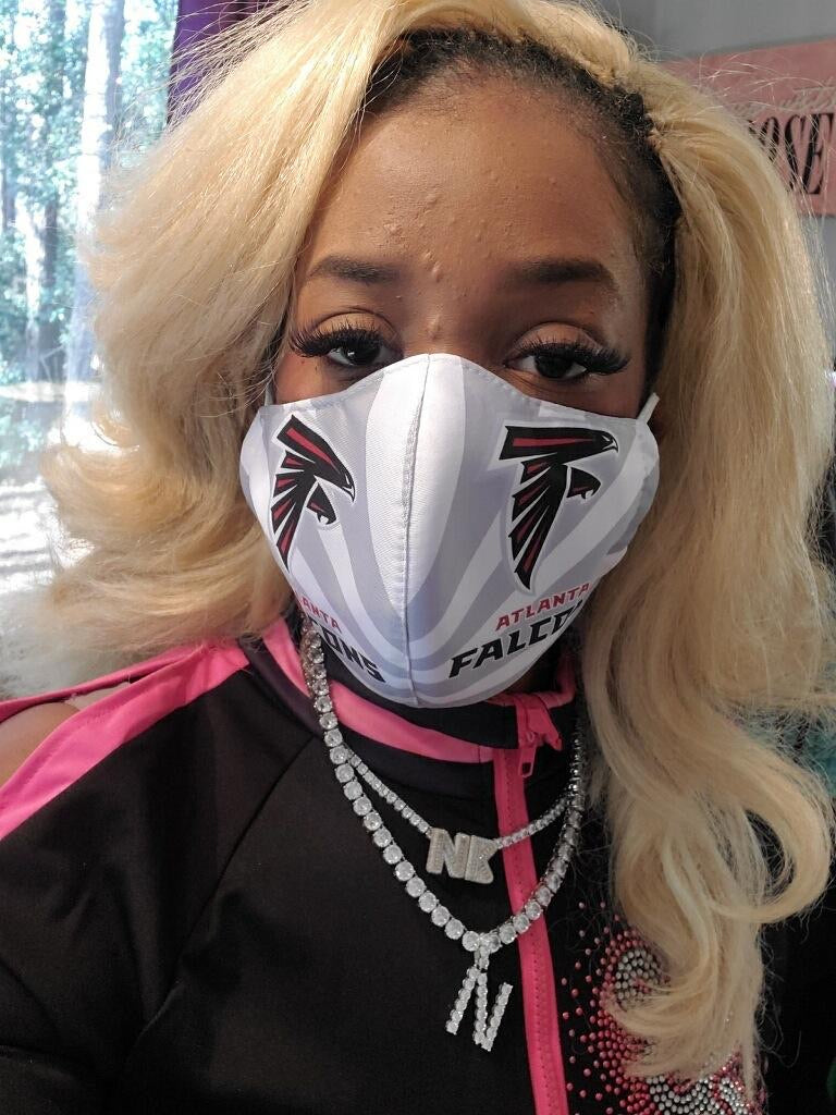 THE LUXE CLASSIC NK GLAM FALCON MASK- M11