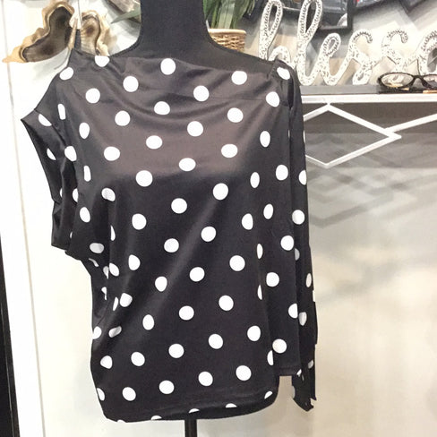 THE LUXE CLASSIC OFF THE SHOULDER TOP-NK83