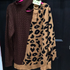 THE LUXE NK ONESIDE LEOPARD BROWN-NKA6