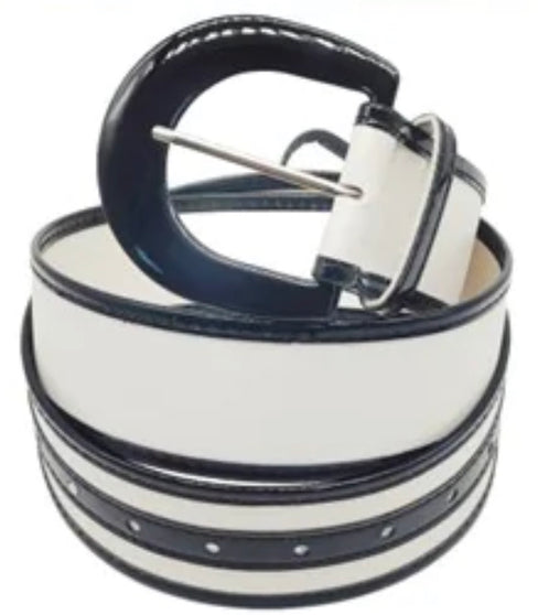 THE LUXE NK GLAM GIRL ACCESSORY & BELT COLLECTION - PU LEATHER COLOR COATING BELT - MA0295