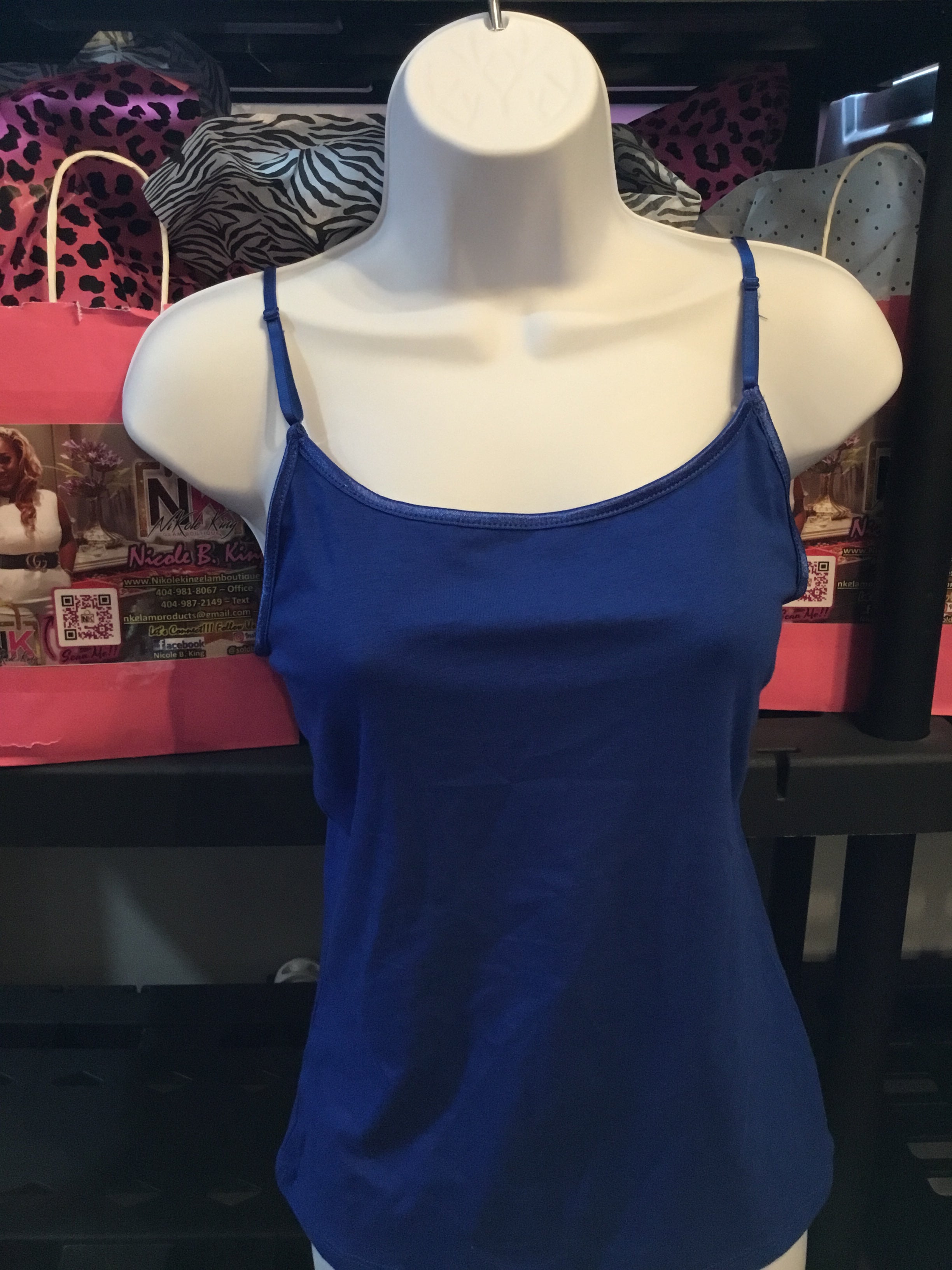 THE LUXE CLASSIC NK CAMISOLES AND TANK TOPS-NK6