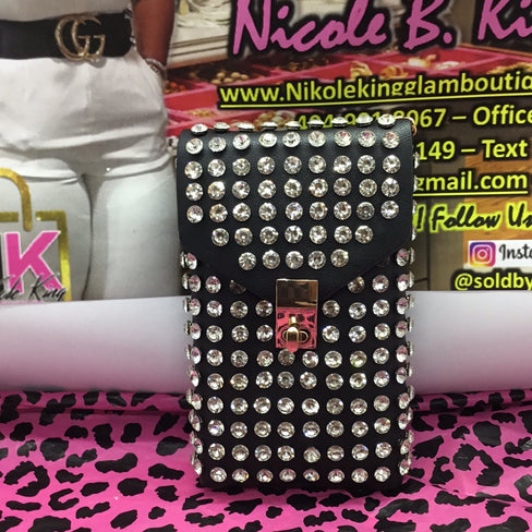 THE LUXE CLASSIC NK RHINESTONE FANNY- NK49