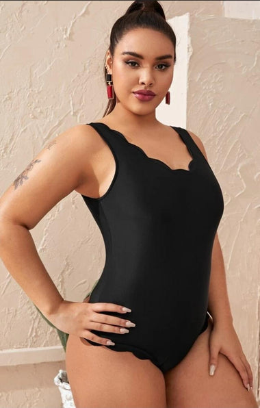THE LUXE CLASSIC NK RUFFLE SWIMSUIT- NKSW11
