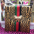THE LUXE NK GLAM GIRL LUXURY HANDBAG COLLECTION - THE CINDY LEOPARD BEE CROSSBODY - NKLCB107