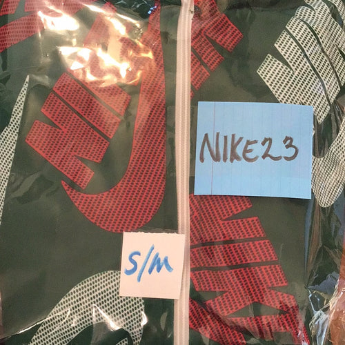 THE LUXE NK GLAM GREEN/RED/WHITE NIKE' TRACKSUIT-NIKE23