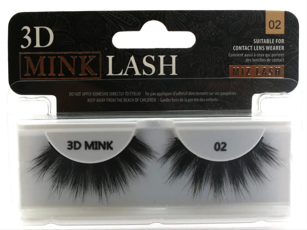 THE LUXE NK GLAM FLY GIRL BEAUTY COLLECTION - 3D MINK LASH - 02